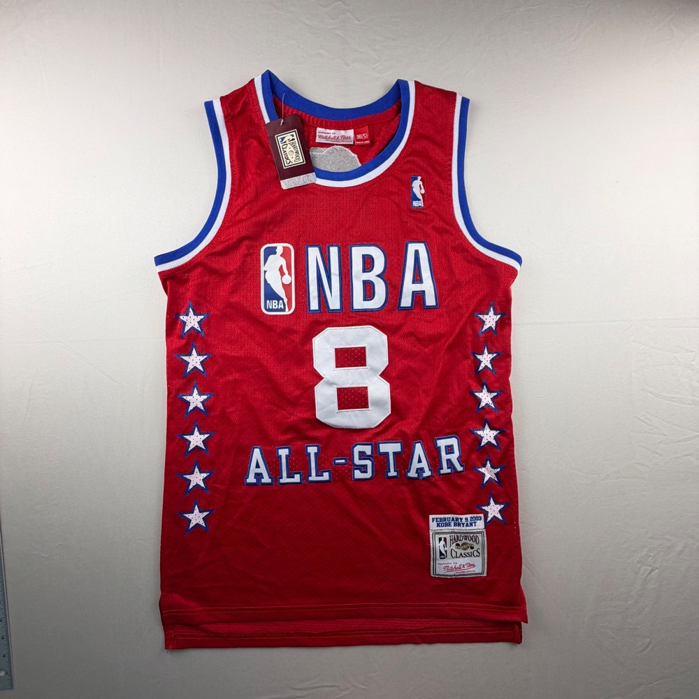 NEW Mitchell & Ness Kobe Bryant 2003 NBA All Star Jersey Mens Small Lakers 8 257
